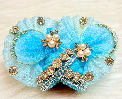 Sky Blue Laddu Gopal Dress