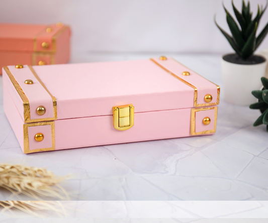 Pink Medium Trunk Box